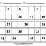 1 50 Number Charts To Print Activity Shelter Free Printable Tracing
