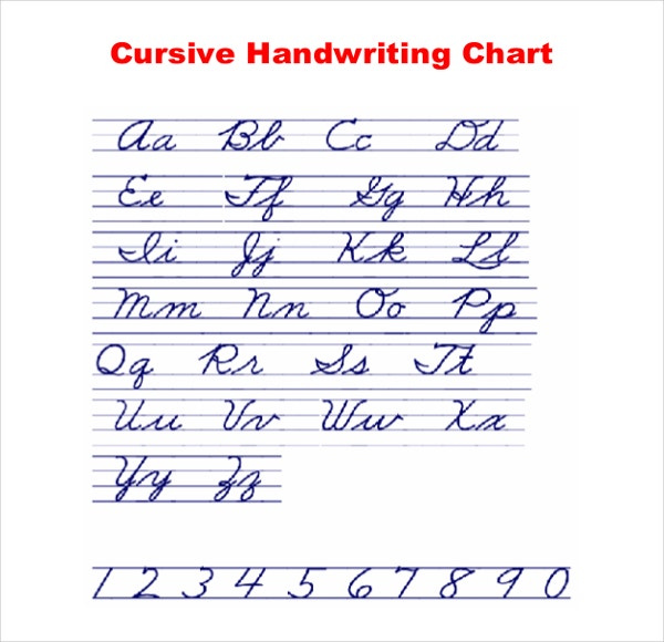 11 Cursive Writing Templates Free Samples Example Format Download 