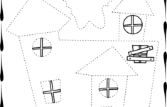 13 Halloween Themed Trace And Color Pages For Kids Halloween