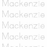 6 Best Preschool Name Tracing Printable Printablee