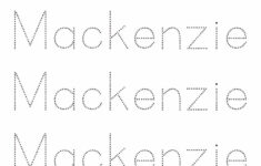 6 Best Preschool Name Tracing Printable Printablee