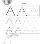 Aa Tracing Worksheets AlphabetWorksheetsFree