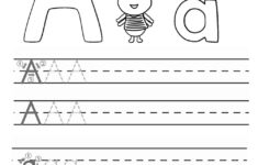 ABC Trace Worksheets 2019 Activity Shelter