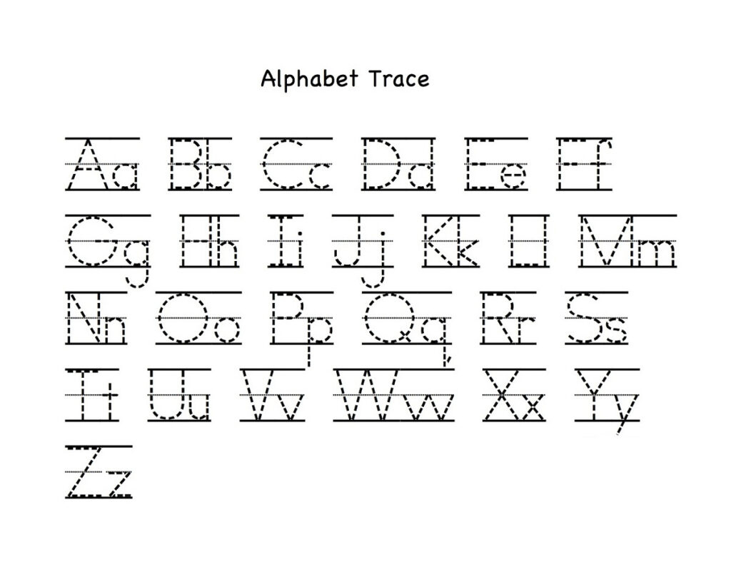 Alphabet Tracing With Arrows AlphabetWorksheetsFree