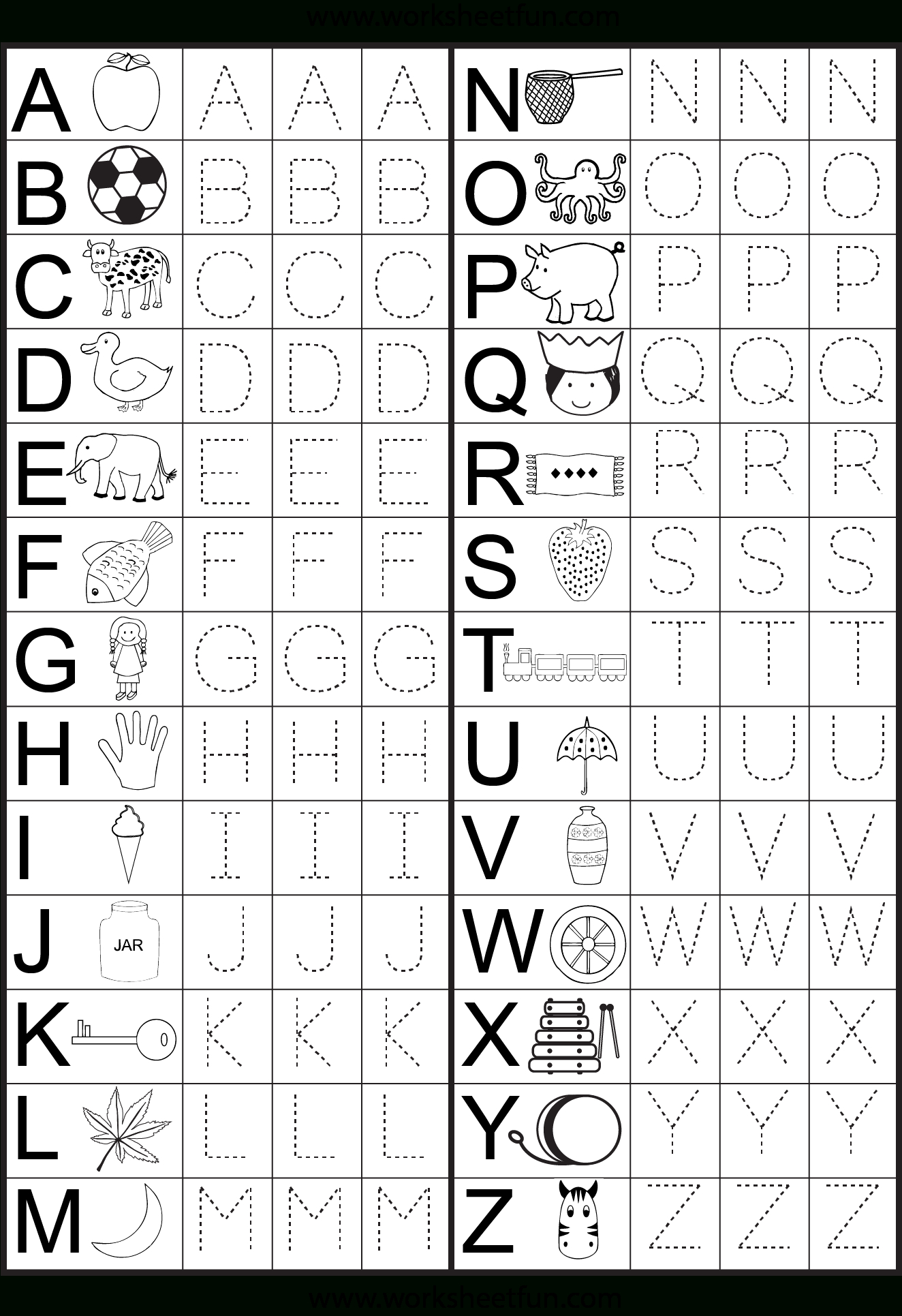 Alphabet Tracing Worksheets For 3 Year Olds AlphabetWorksheetsFree