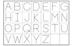Big Letters Alphabet Tracing Sheets TracingLettersWorksheets
