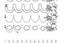 Bugs Trace Worksheet Crafts And Worksheets For Preschool Toddler And