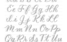 Calligraphy Tracing Worksheets AlphabetWorksheetsFree