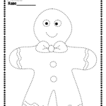 Christmas Trace And Color Pages Fine Motor Skills Pre Writing