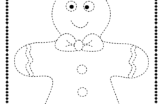 Christmas Trace And Color Pages Fine Motor Skills Pre writing