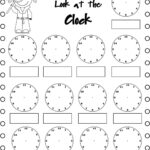 Clock Tracing Worksheet Name Tracing Generator Free