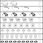 Count Trace Free Preschool Worksheets Preschool Worksheets Free