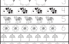 Count Trace Free Preschool Worksheets Preschool Worksheets Free