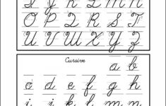 Cursive Alphabet Images To Print AlphabetWorksheetsFree