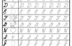 Cursive Capital Letters Tracing TracingLettersWorksheets