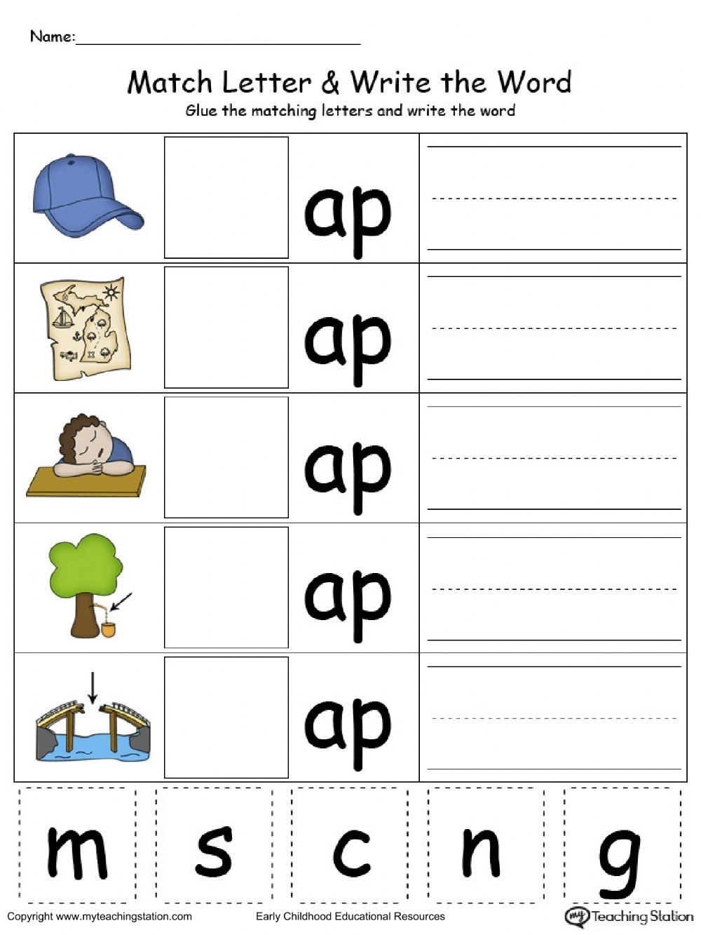 Cvc Words Interactive Worksheet In 2020 Kindergarten Worksheets 
