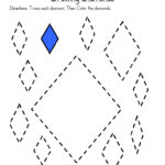 Drawing Diamonds Worksheet Have Fun Teaching