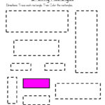 Drawing Rectangles Worksheet Have Fun Teaching