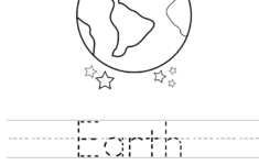 Earth Day Worksheets Best Coloring Pages For Kids