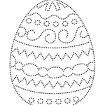 Easter Tracing And Coloring Pages For Kids Free Preschool Printables