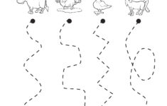 Farm Animals Tracing Learning Worksheets Tracing Practice
