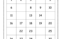 Fill In The Missing Numbers 1 30 Worksheets Free Printables