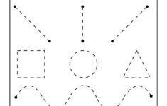 Fine Motor Skills Practice Worksheet Preschool Writing Tracing