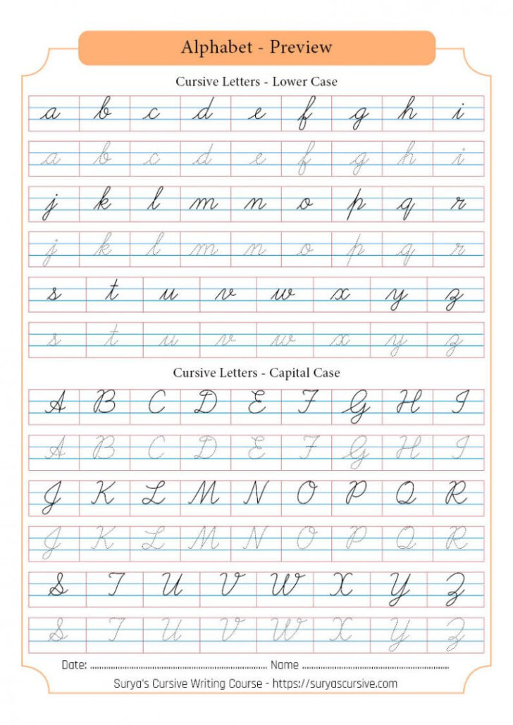 Trace And Write Words Printable