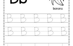 Free Letter B Tracing Worksheets