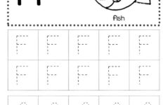 Free Letter F Tracing Worksheets