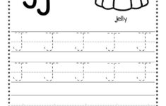 Free Letter J Tracing Worksheets Tracing Worksheets Preschool