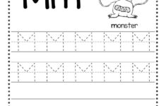 Free Letter M Tracing Worksheets