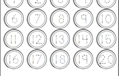 Free Number Tracing To 20 Golden Coins Made By Teachers