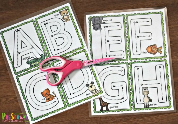 Free Printable Alphabet Tracing Cards Alphabet Tracing Printables 