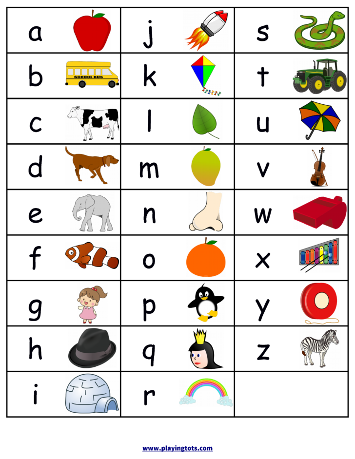 Letters For Toddlers Free Printables