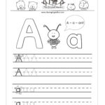 Free Printable Letter A Practice Sheet For Kids A Combination Of
