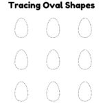 Free Printable PDF Oval Shape Worksheet For Preschool Kids