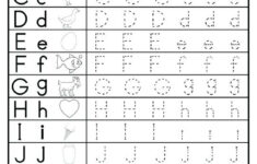 Free Printable Tracing Alphabet Letters A Z Worksheets Samples