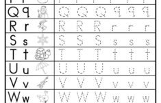 Free Printable Tracing Alphabet Letters Upper And Lowercase