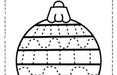 Free Printable Tracing Christmas Preschool Worksheets 2 The Keeper Of