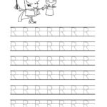 Free Printable Tracing Letter R Worksheets For Preschool Letter