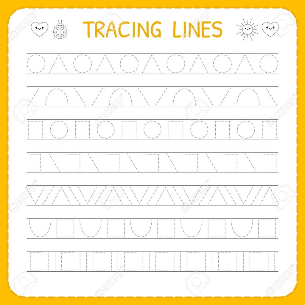Free Printable Tracing Lines Worksheets AlphabetWorksheetsFree