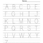 Free Printable Tracing Worksheets Pre K Name Tracing Generator Free