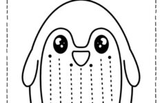 Free Printable Winter Tracing Preschool Worksheets 4 The Keeper Of