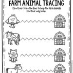 Free Printable Worksheets For Preschool Kindergarten Farm Theme