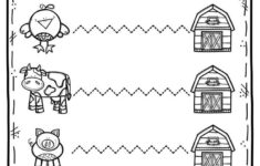 Free Printable Worksheets For Preschool Kindergarten Farm Theme