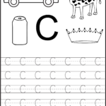 Free Trace The Letter C Simple Preschool Crafts