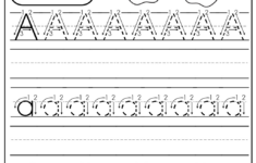 Free Tracing Letters Worksheet A Z TracingLettersWorksheets