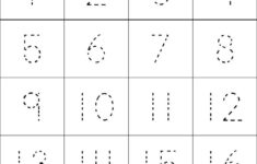 Great Numbers 1 20 Tracing Worksheet Literacy Worksheets