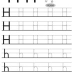 Letter H Worksheet For Kindergarten Letter H Worksheets Tracing